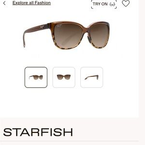 Maui Jim starfish sunglasses.